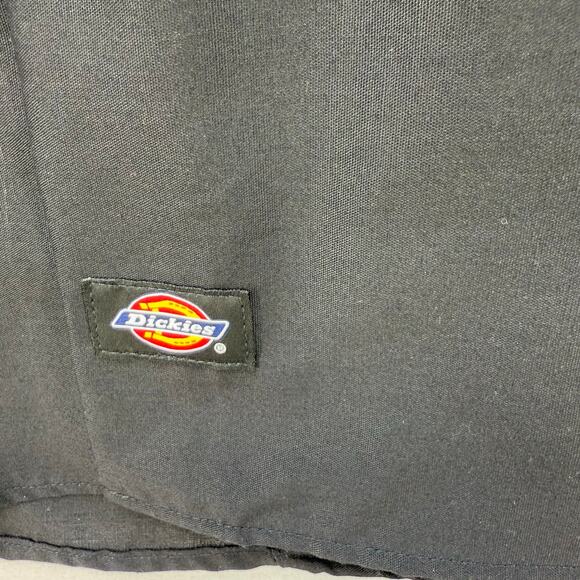 Dickies Worktech Button Down Shirt Men's L Black Mesh Ventilation Work Gear NWT - Picture 6 of 13